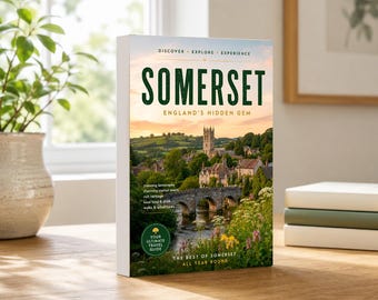 Somerset - 100-page 6x9inch travel guide book