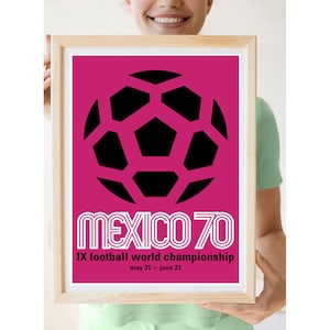 Vintage poster – Mexico 86, XIII Campeonato Mundial de Futbol – Galerie 1 2  3