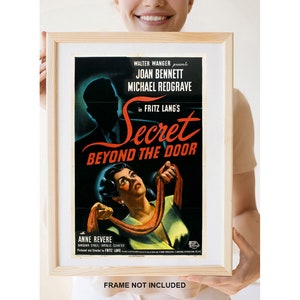 Reprint of a Vintage movie Poster - Secret beyond the door