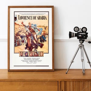 Reprint of the Vintage 1962 Movie Poster &quot;Lawrence of Arabia&quot;