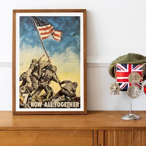 Reprint of a US WWII Propaganda Poster