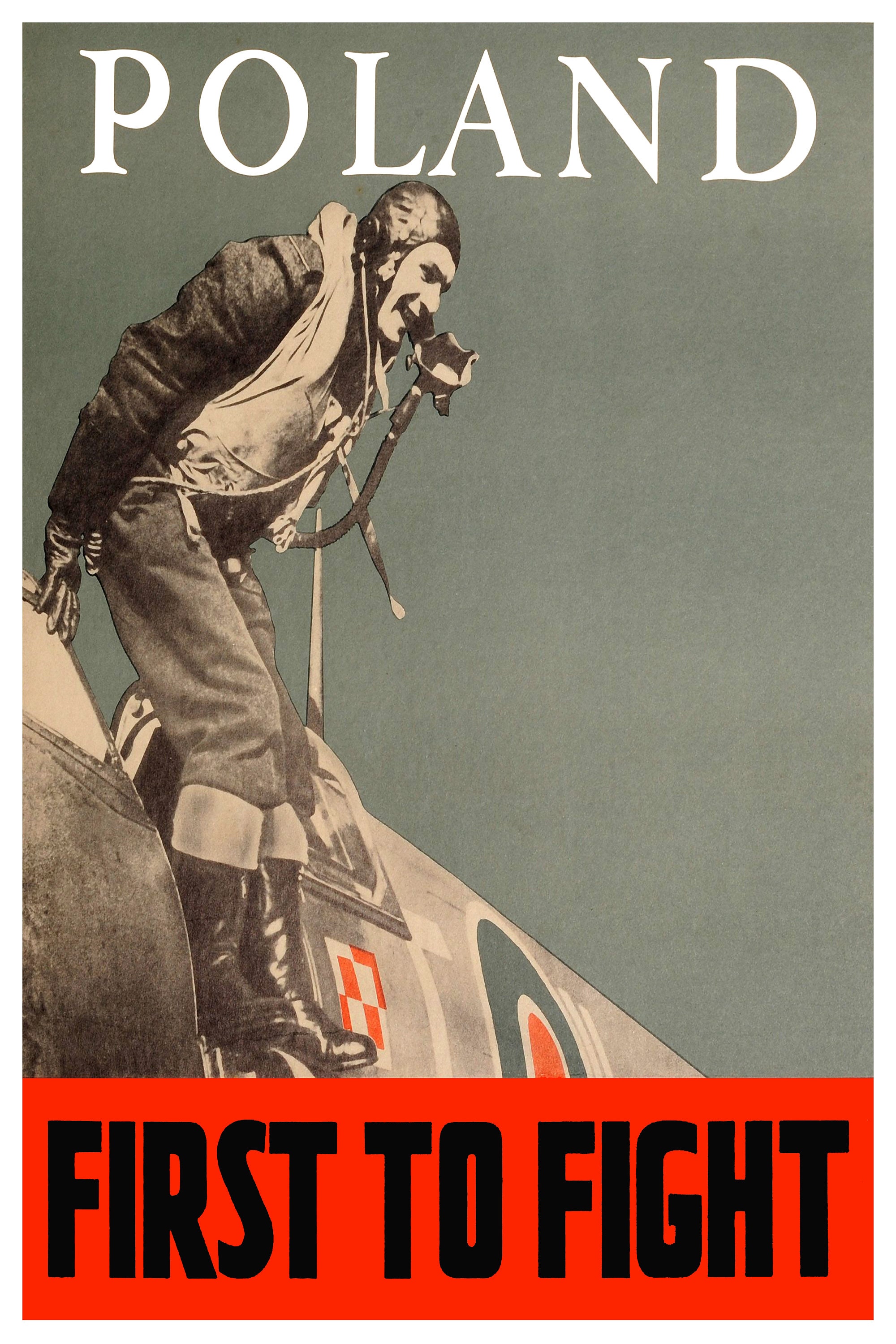 Reprint of a WW2 RAF Polish Sqn Propaganda Poster - Etsy 日本