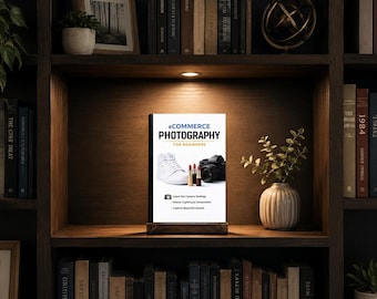 Beginners Guide to Ecommerce Photography 24-page 6x9inch Softback book