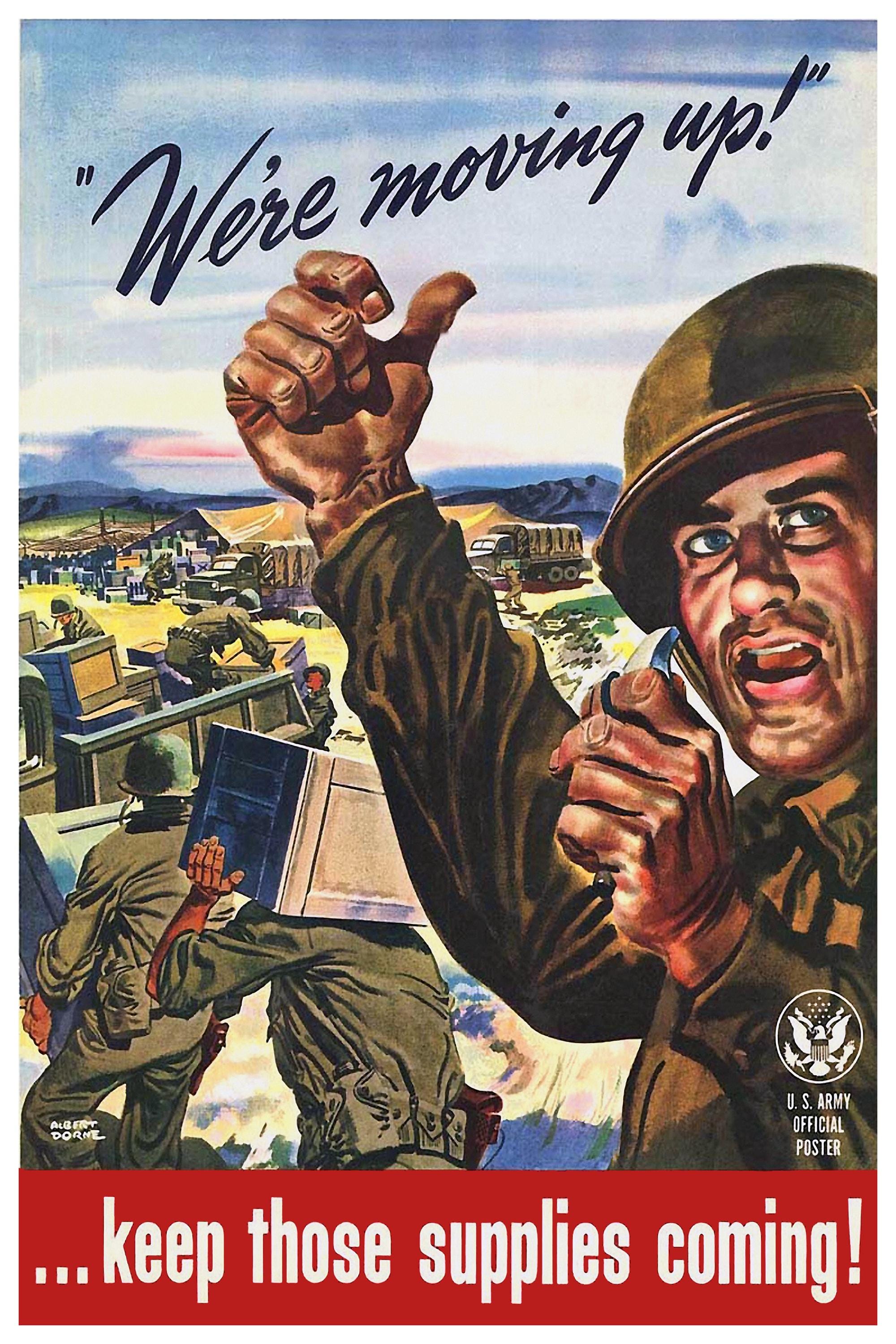 第二次世界大戦時のアメリカ陸軍募集ポスターの復刻版 - Supply Corp