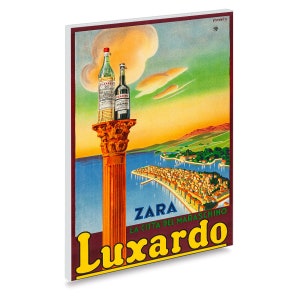 Reprint of a Vintage Travel Poster to Luxardo in Dalmatia, Croatia image 2