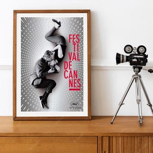 Reprint of the Vintage 1960s Cannes Film Festival Poster