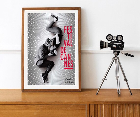 Reprint of the Vintage 1960s Cannes Film Festival Poster