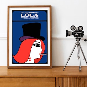 Reprint of the Vintage 1961 Polish Movie Poster - Lola