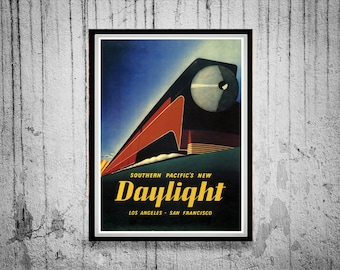 Reprint of a Vintage Southern Pacific Railroad Poster