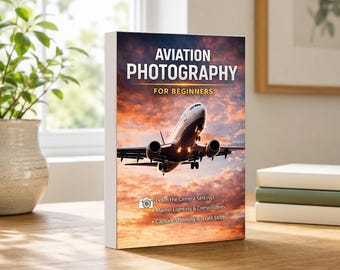 Beginners Guide to Aviation Photography 22-page 6x9inch Softback book