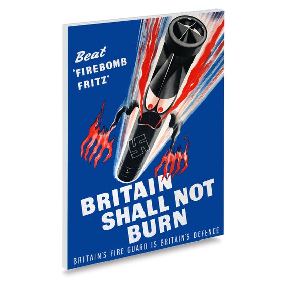 Reprint of a WWII Britsh Propaganda Poster - 