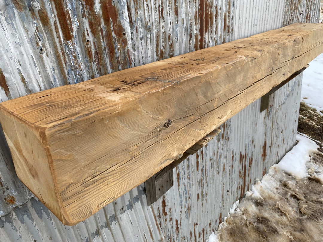 Beam 4808 Rustic Beam Mantel Hewn Pine Natural Kiln Etsy