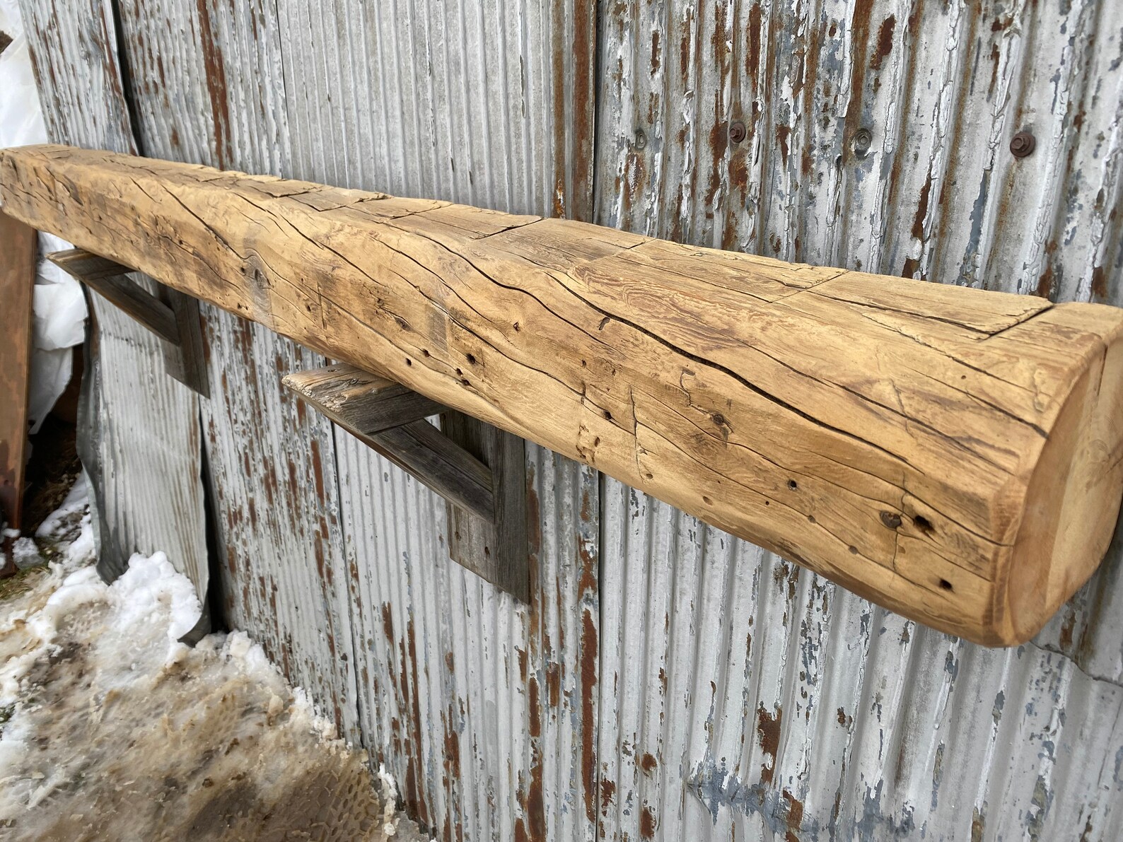 Beam 4811 Rustic Beam Mantel Hewn Fir Natural Kiln Dried Etsy