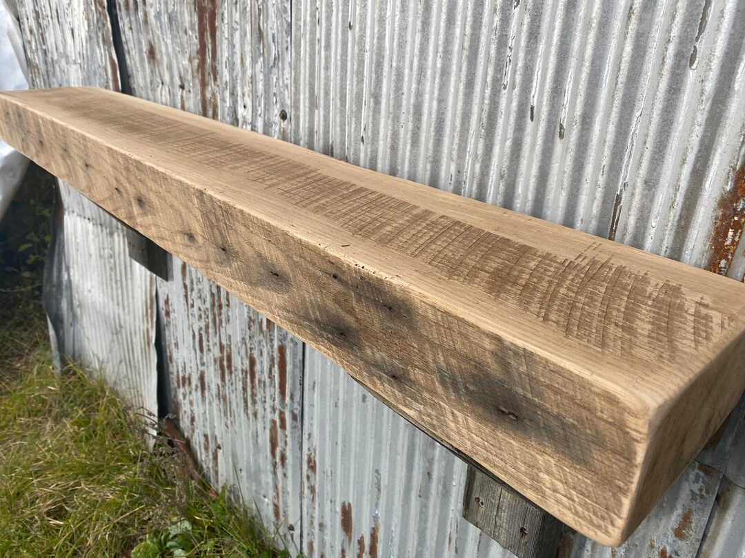 Beam 4869, Rustic Beam Mantel, Sawn, Oak, Natural, Kiln Dried Etsy