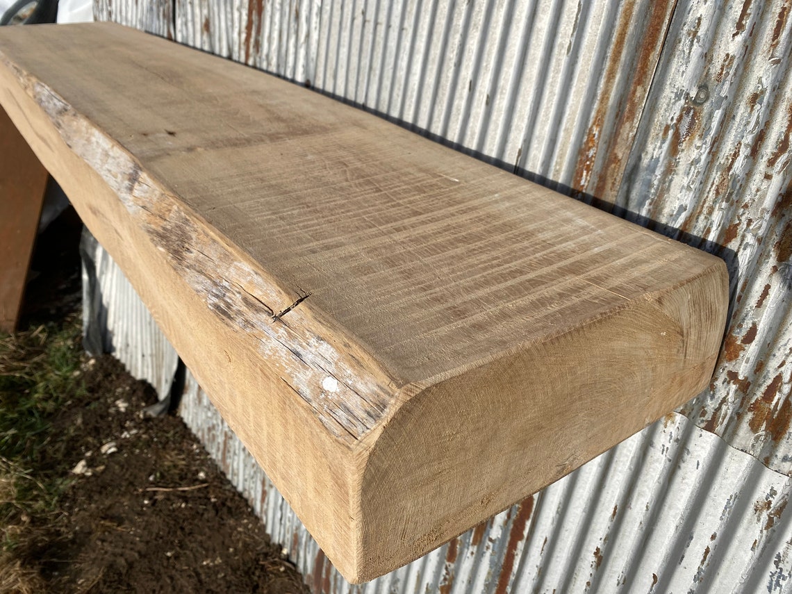 Beam 4781 Resawn Rustic Mantel Beam Maple Natural Kiln - Etsy