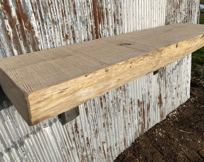 Beam #4781, Resawn Rustic Mantel Beam, Maple, Natural, Kiln Dried - Etsy