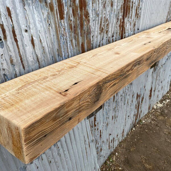 Cedar Mantel Beam Etsy