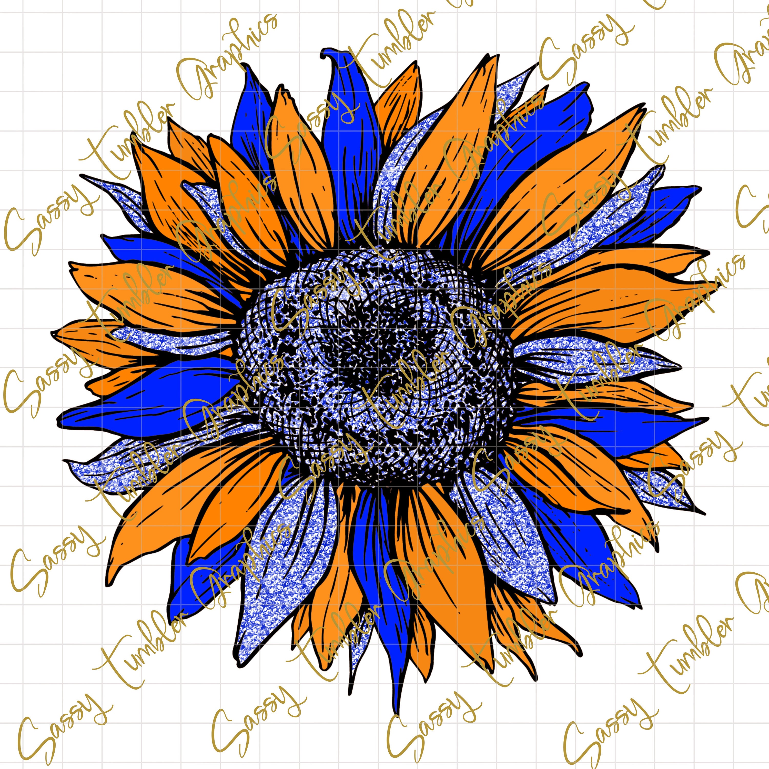 Navy Blue Wedding Sunflower Wedding Decor-sunflower Floral