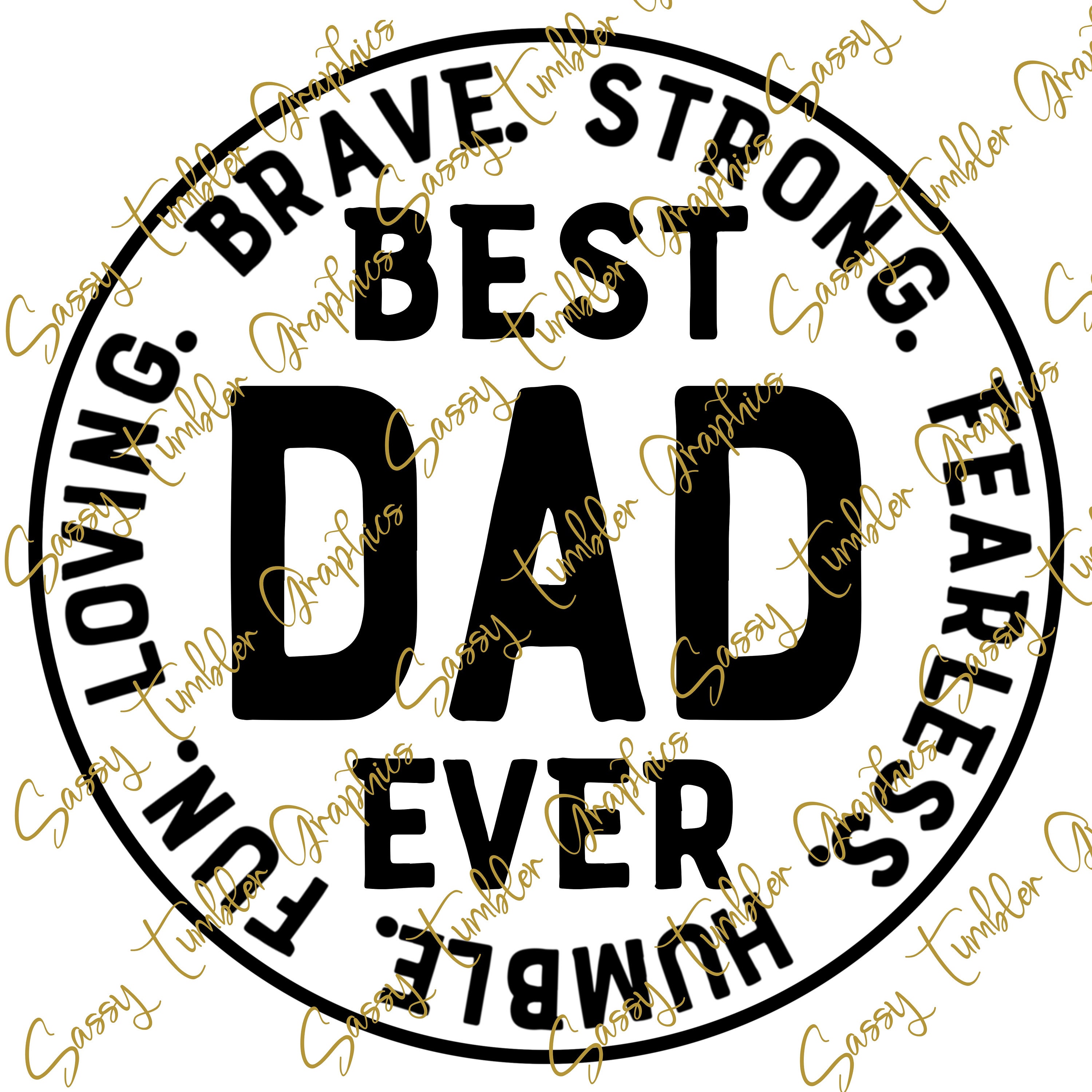 Best Dad Ever PNG SVG Fathers Day PNG Waterslide Digital - Etsy