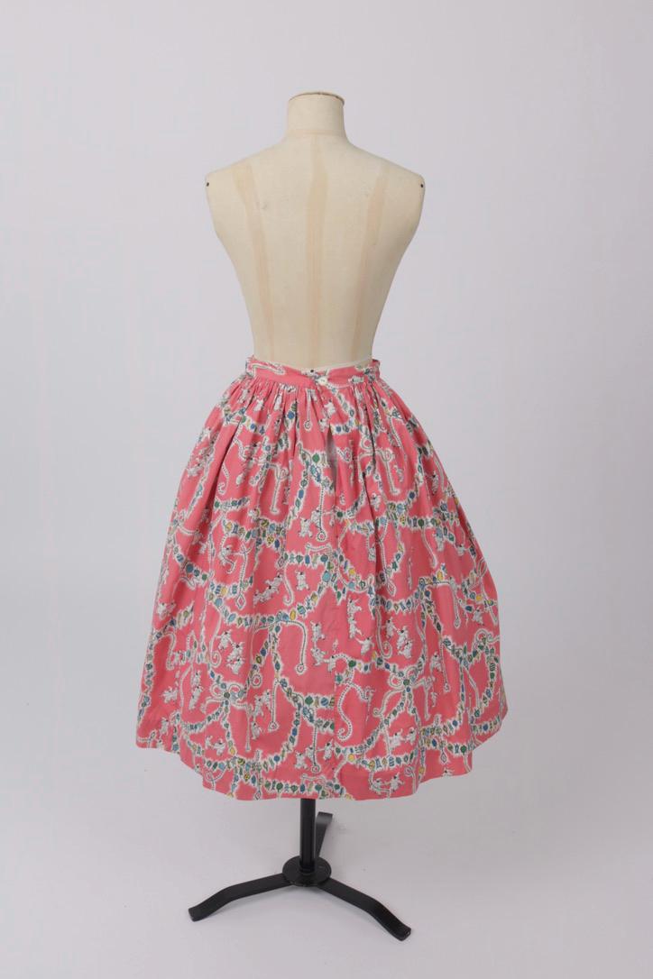 Emilio Pucci ヴィンテージ 総柄 キャミソール+スカート Vintage 1950s Original Tootal Emilio Pucci Design Novelty Cotton