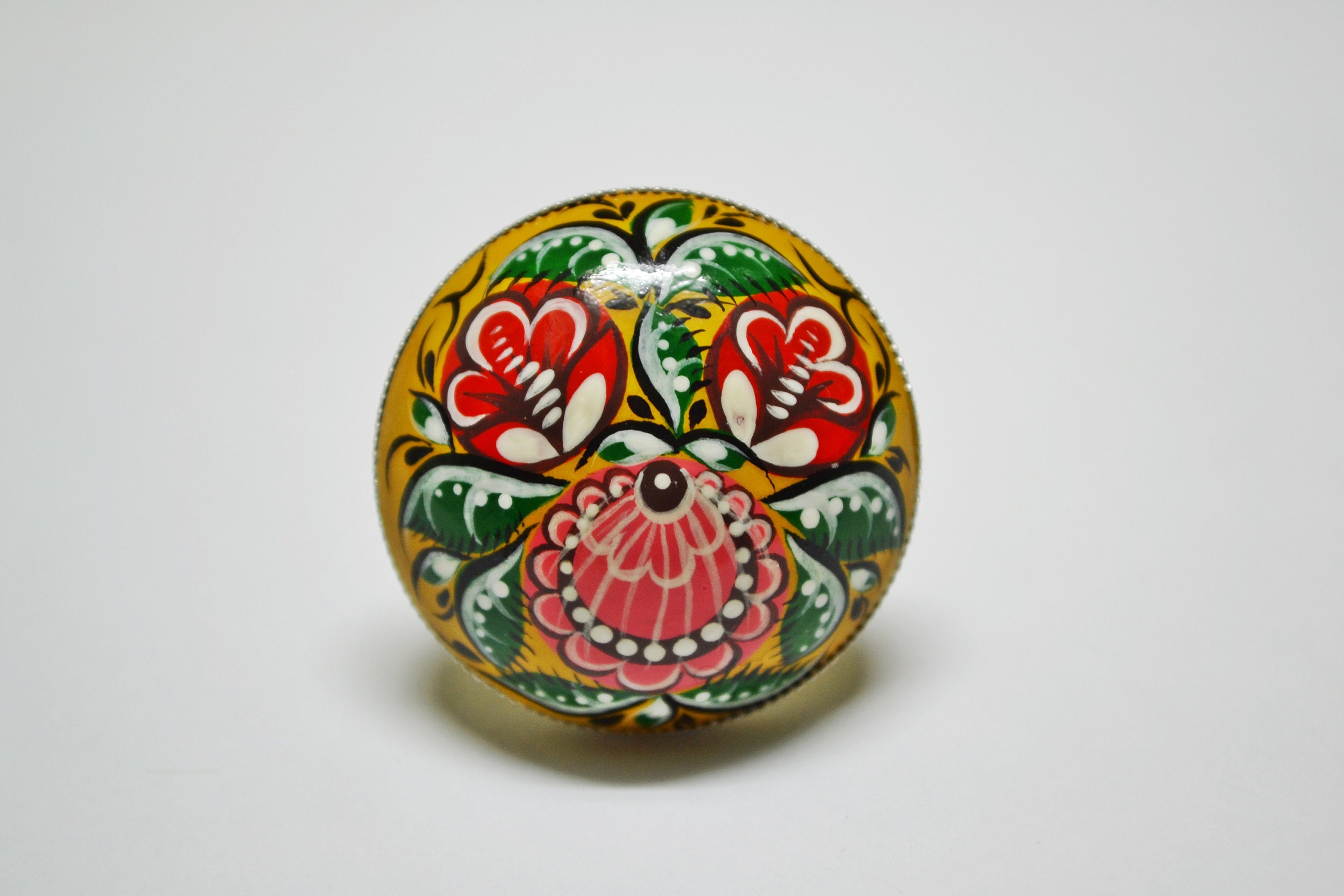 Gorodets painting wooden bracelet Gorodets painting wooden bracelet