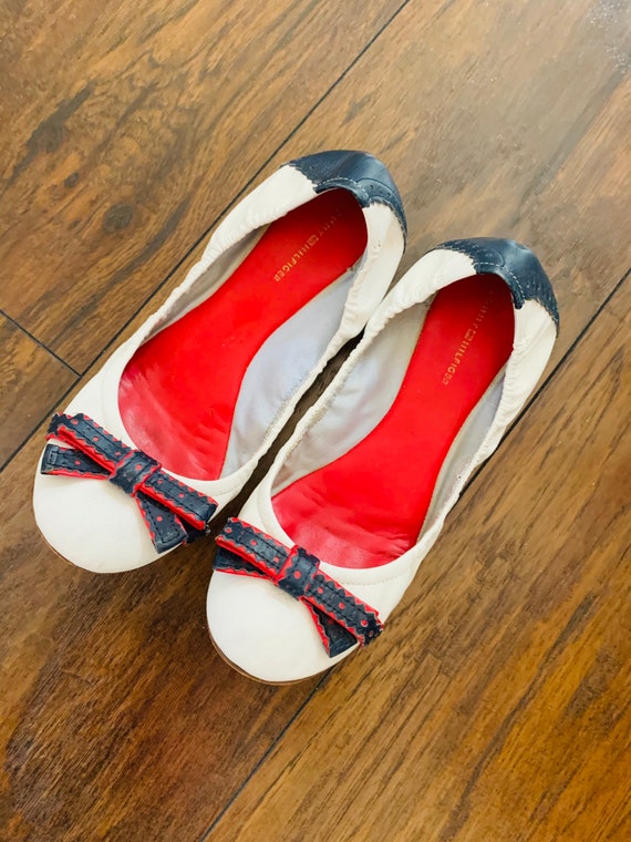 Tommy Hilfiger Flats  White, red & blue - image 5