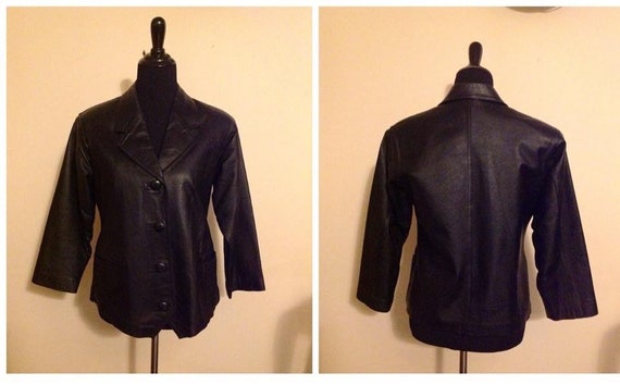 Black Leather Jacket - image 1
