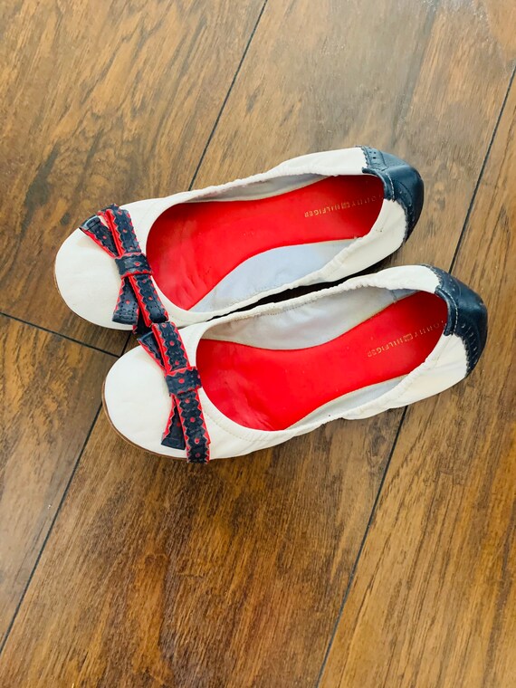 Tommy Hilfiger Flats  White, red & blue - image 3