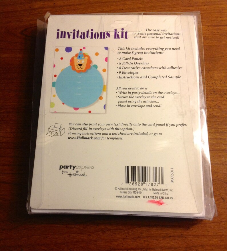 24 Hallmark Anniversary Party express invitations Kit Etsy España