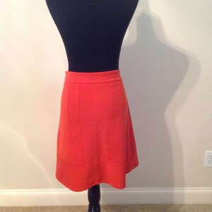 Vermilion Orange Mini Skirt image 7