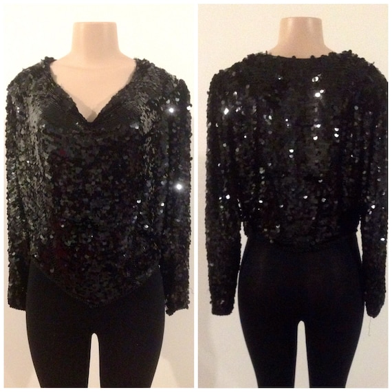 sequin top very