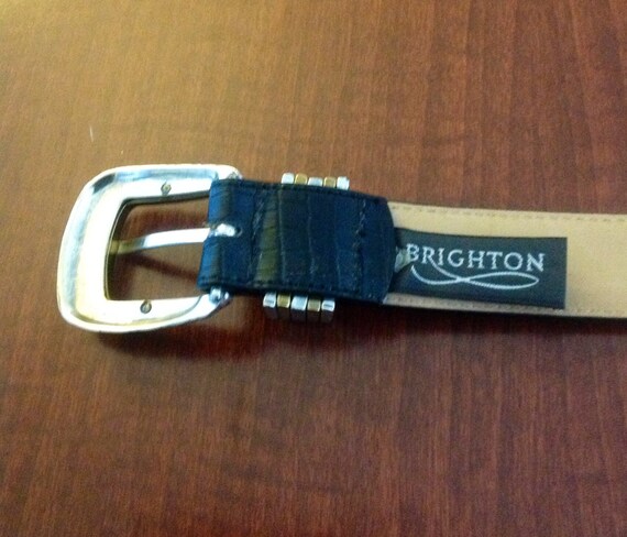 Brighton  classics Navy Belt - image 3