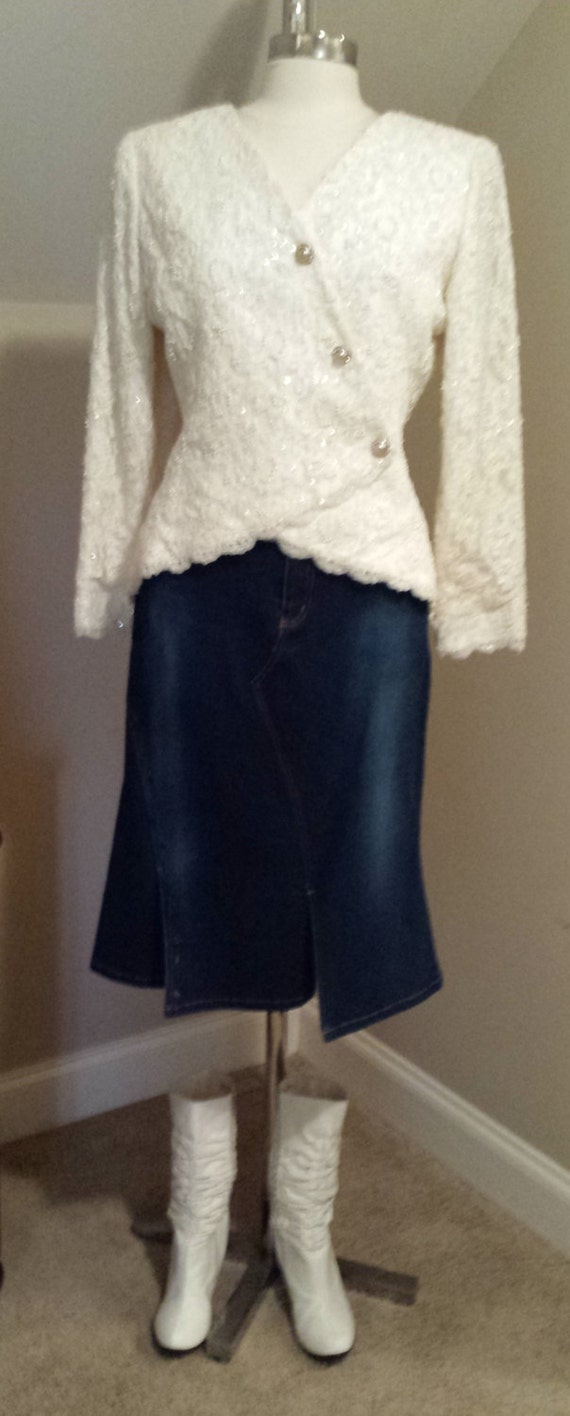 Sequence Top True Vintage Formal Two Piece Outfit - image 4