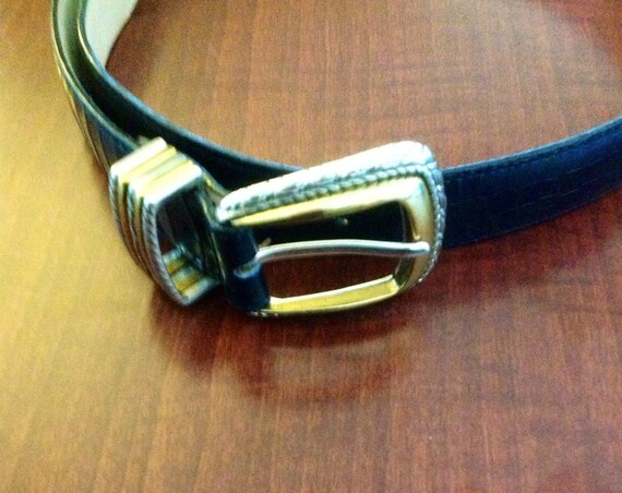Brighton  classics Navy Belt - image 2