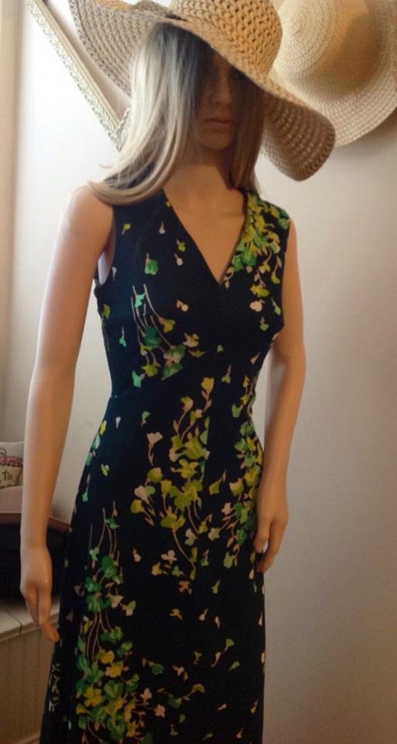 chinese dress ladies Luca Embroidered Maxi Dress in Hunter Green