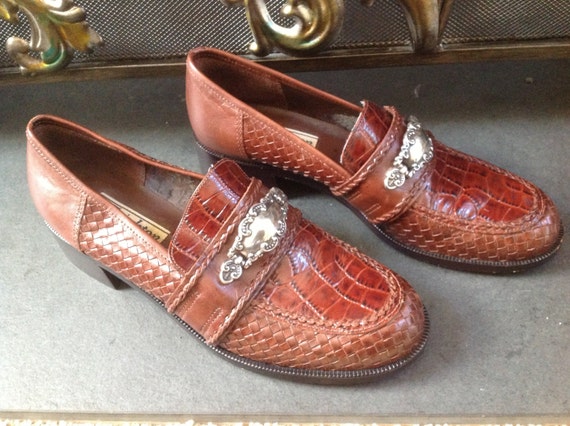 FALL SALE!  Brighton Mahogany Brick Red Loafers - image 1