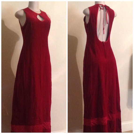 strapless open back dress Juniors Rory Velvet Dress