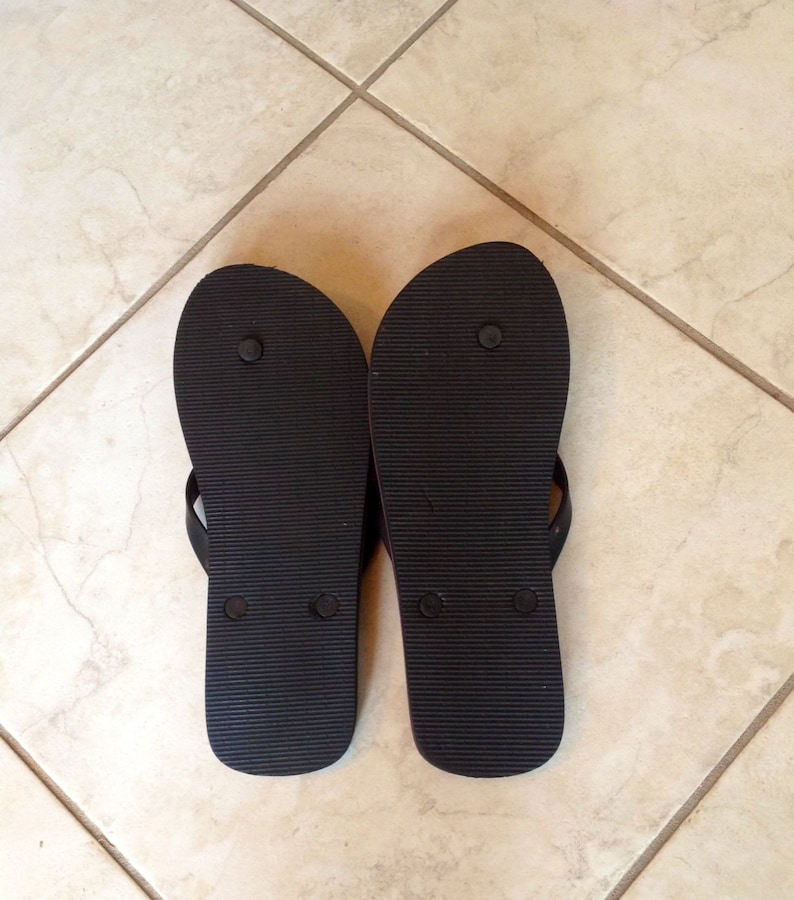 Superman flip flops Size M13