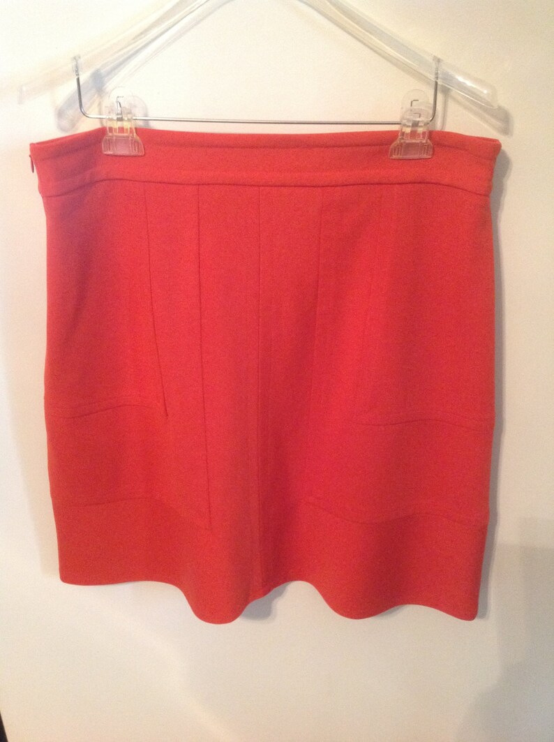 Vermilion Orange Mini Skirt image 5