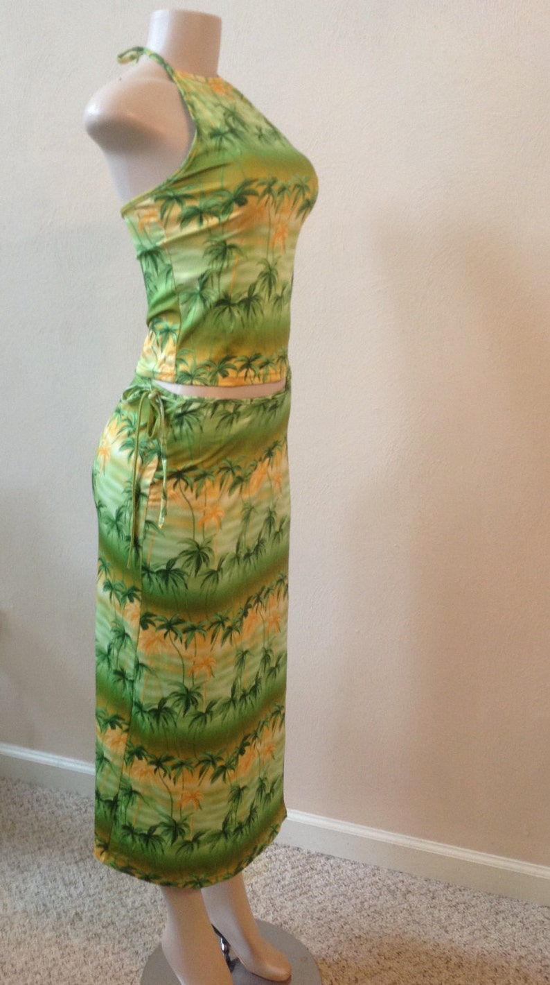 Vintage 70's Two Piece Swimsuit Cover Etsy