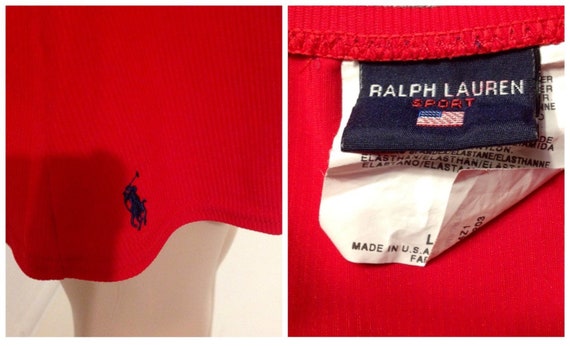 Ralph Lauren Sport Swimwear Skirt 1990's - image 1