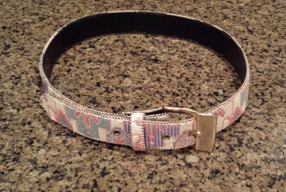 Paul Harris Tribal Print Belt