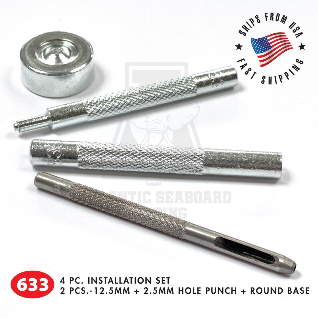 633 Die Punch Rivet/popper/snap Fastener Installation Tool Etsy