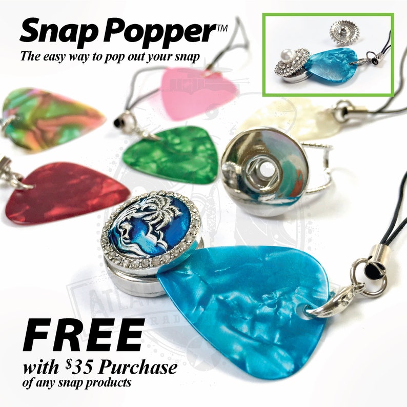 Ponytail Holder Snap Jewelry 18mm Fits 18-20mm Ginger snaps Snap Hair Tie with Pearl Beads DIY-2-V Noosa Magnolia /& Vine