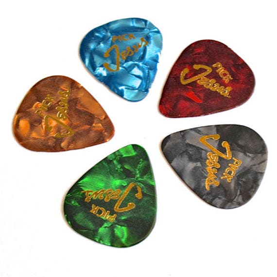 Jesus guitar sale picks