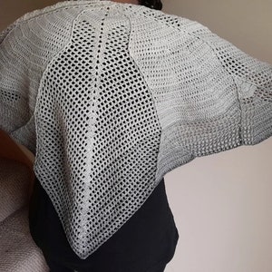 Batwing Schal häkeln Muster