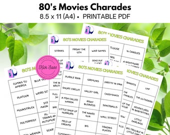 80's Movies Charades