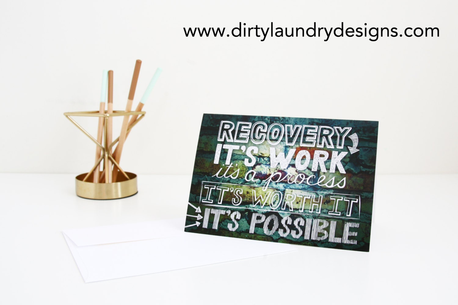Recovery Happens You Are The Evidence Greeting Card DL58 Etsy