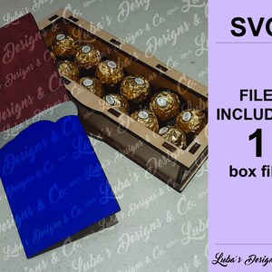 Chocolate bar gift box