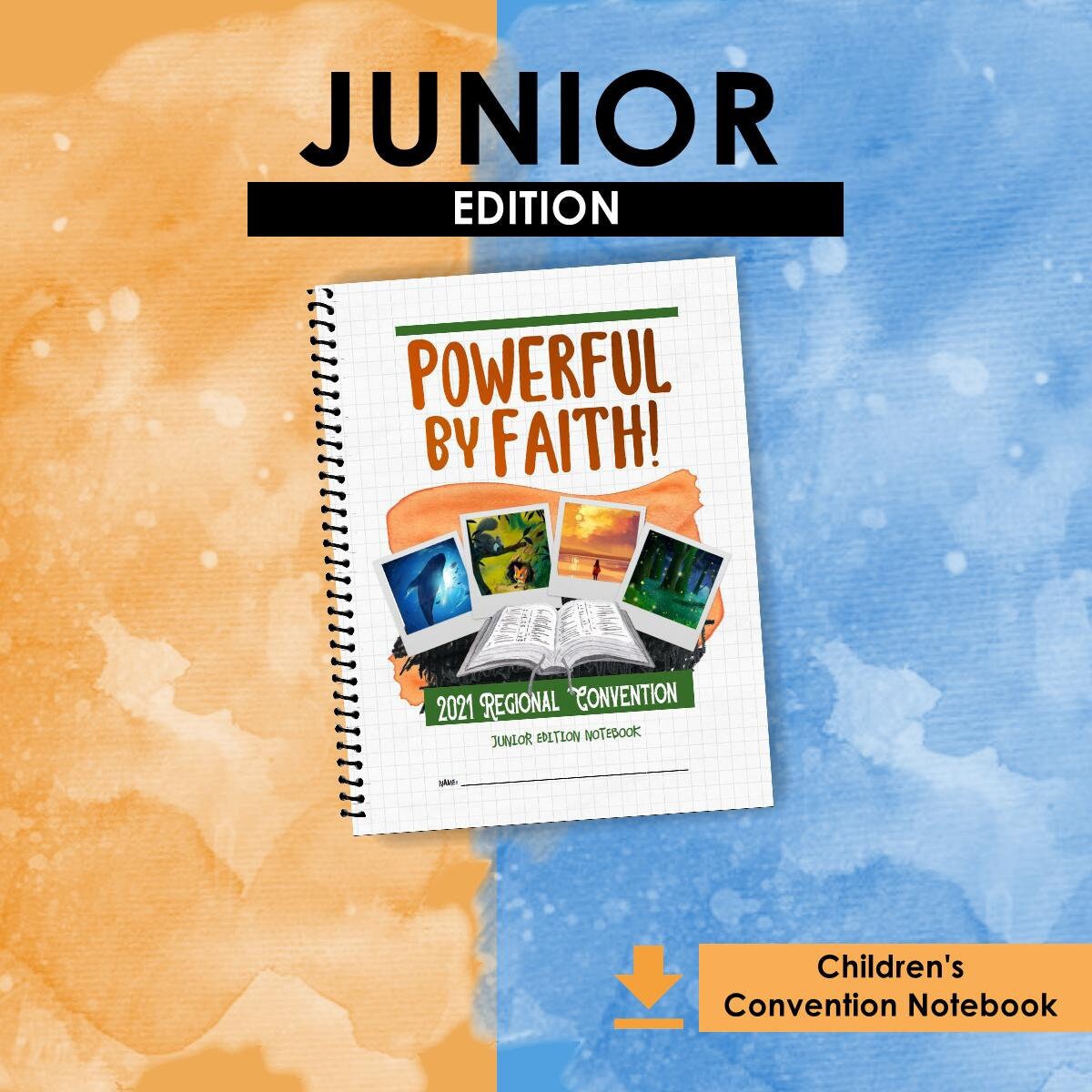 JUNIOR EDITION Download -Powerful by Faith! (2021 Children's Note…
